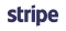 Stripe logo displayed in a slate color scheme with a modern font style.